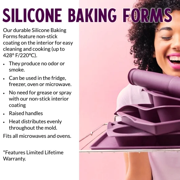 Tupperware Silicone Round Form - Picture 3 of 4